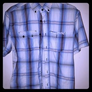 Men’s No Retreat button down shirt